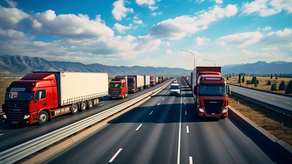 Internal transport fleet in Egypt